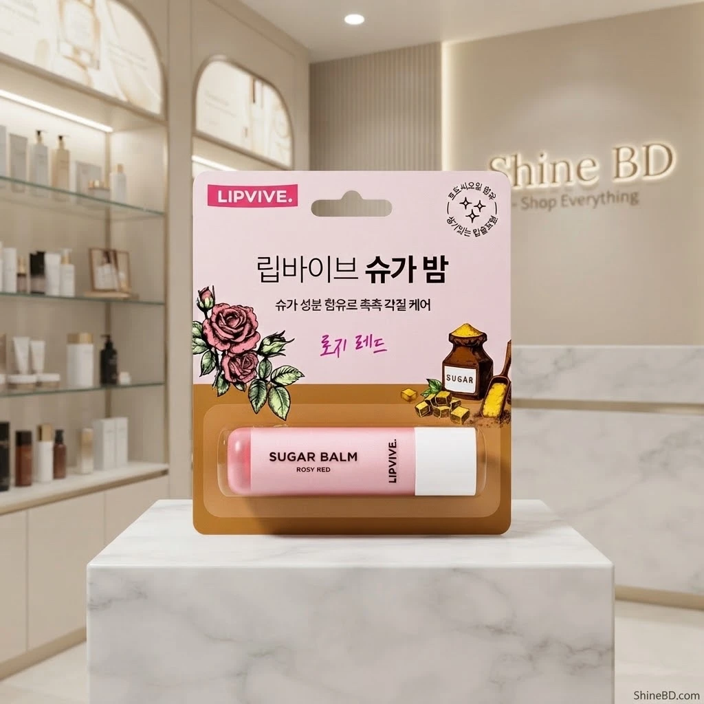 Lipvive Sugar Balm - Rosy Red 4.8 g