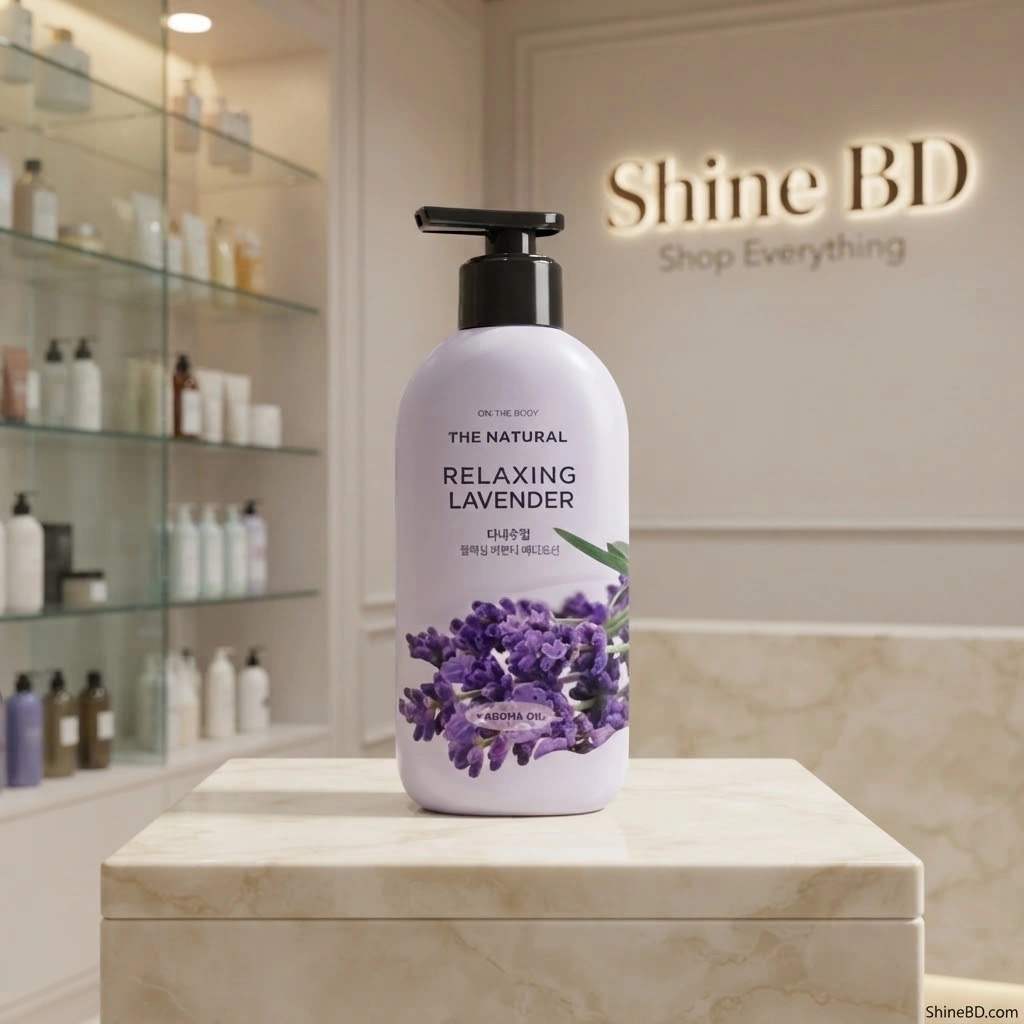 On the body The Natural Relaxing Lavender Body Lotion 400 ml