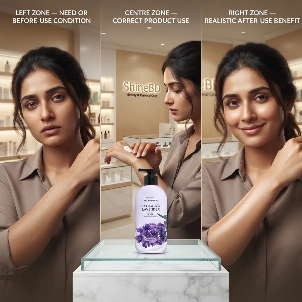 On the body The Natural Relaxing Lavender Body Lotion 400 ml