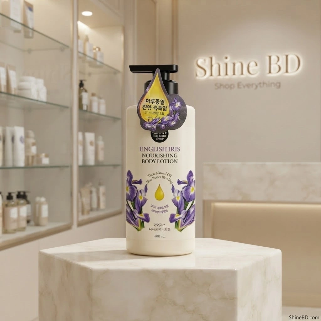 On the body English Iris Nourishing Body Lotion 400 ml