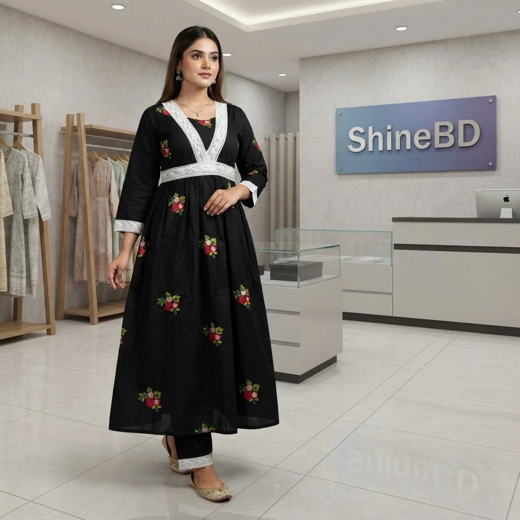 Gown Embroidery 2 piece