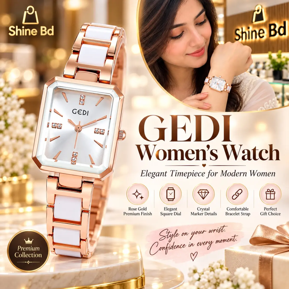 Elegant Fashion Bracelet Watch