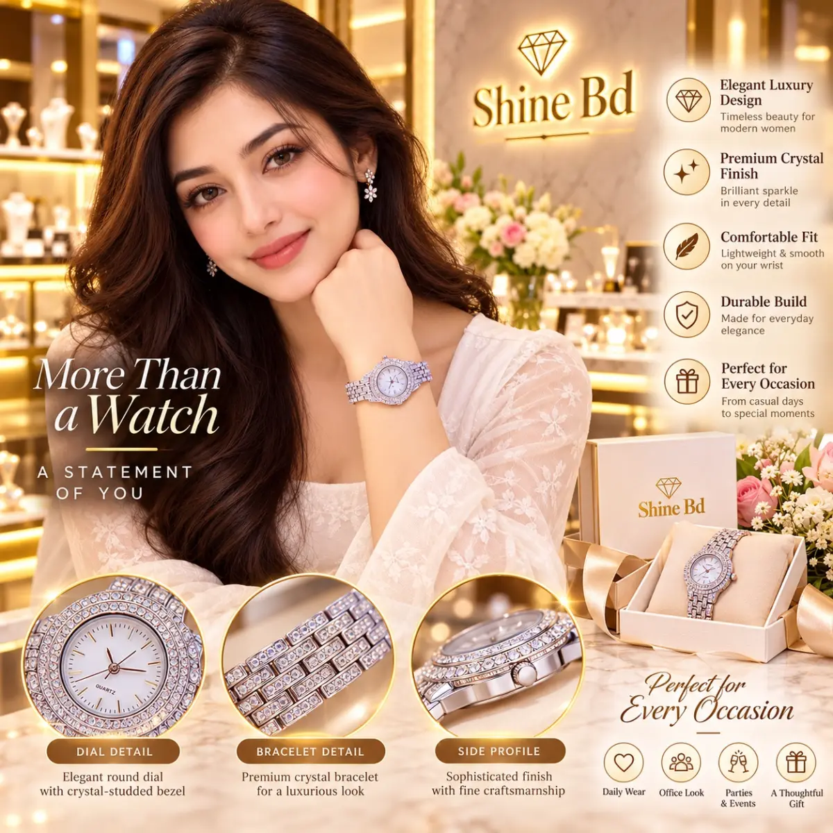 BS Ladies Fashion Watch