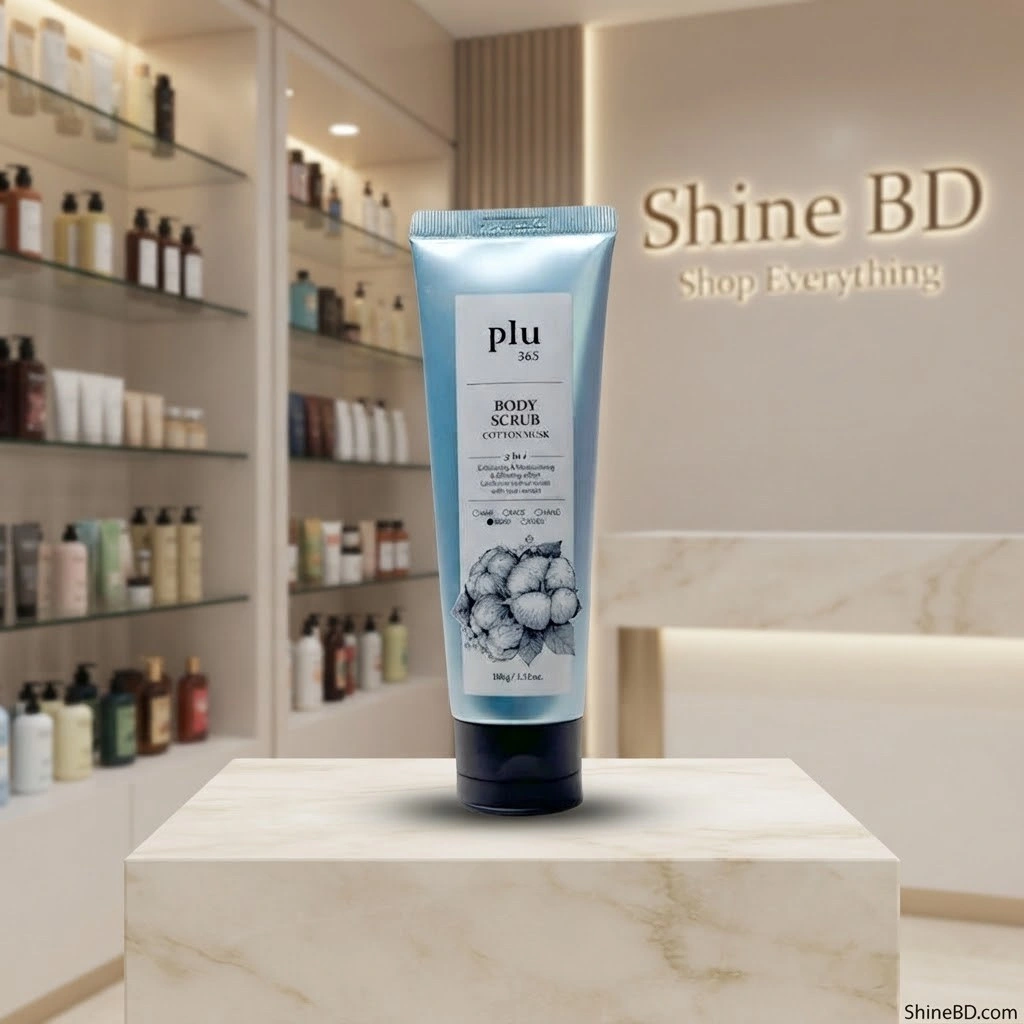 Plu 365 Body Scrub 100g - COTTON MUSK