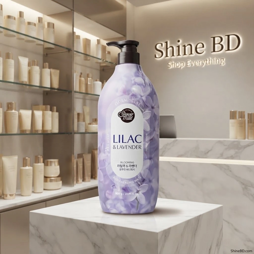 Showermate Flower Perfumed Lavender & Lilac Body Wash 900g