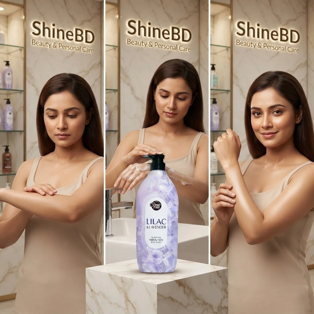 Showermate Flower Perfumed Lavender & Lilac Body Wash 900g