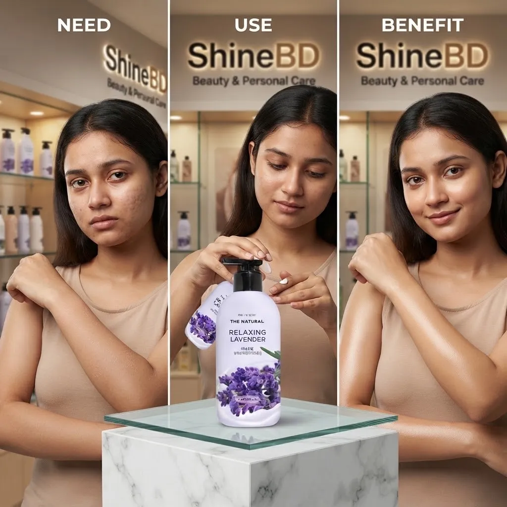 On the body The Natural Relaxing Lavender Body Lotion 400 ml