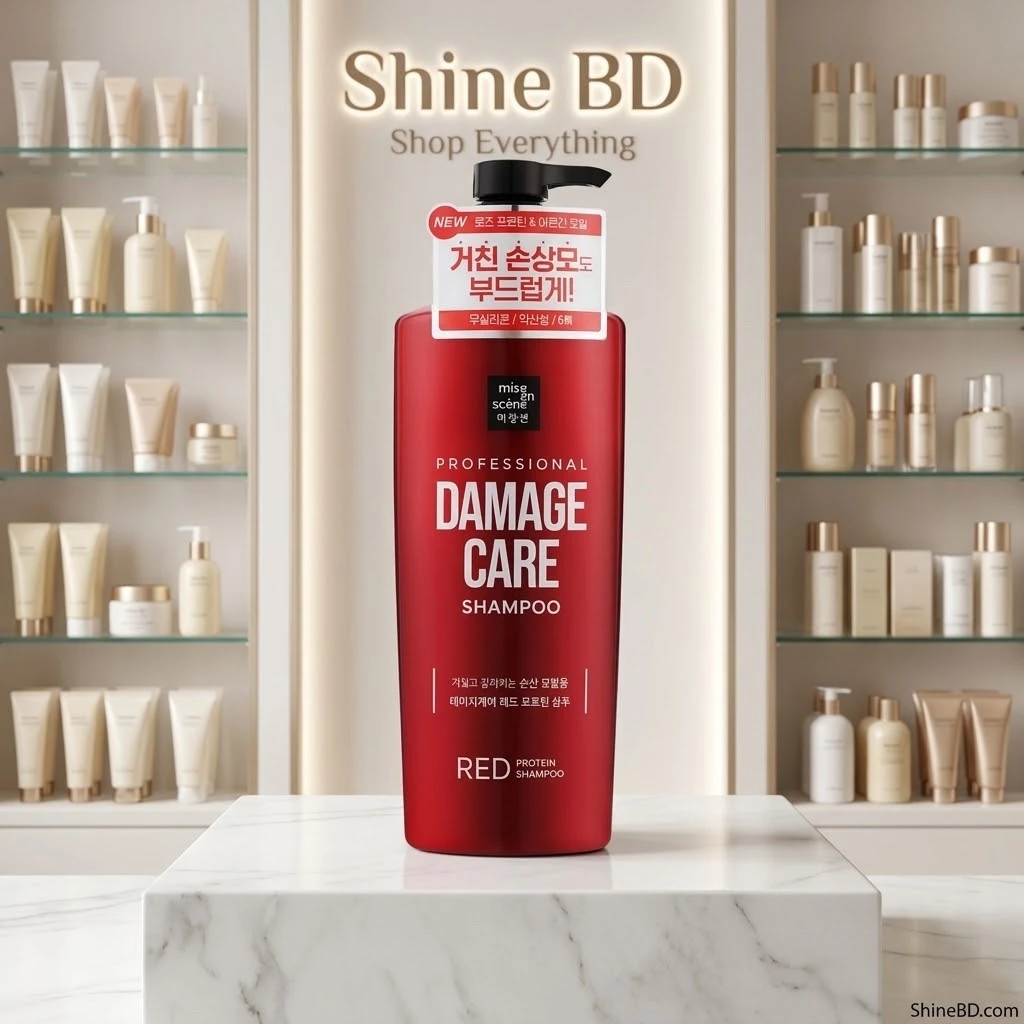 Mise En Scene Damage Care - Red Protein Shampoo 680 ml