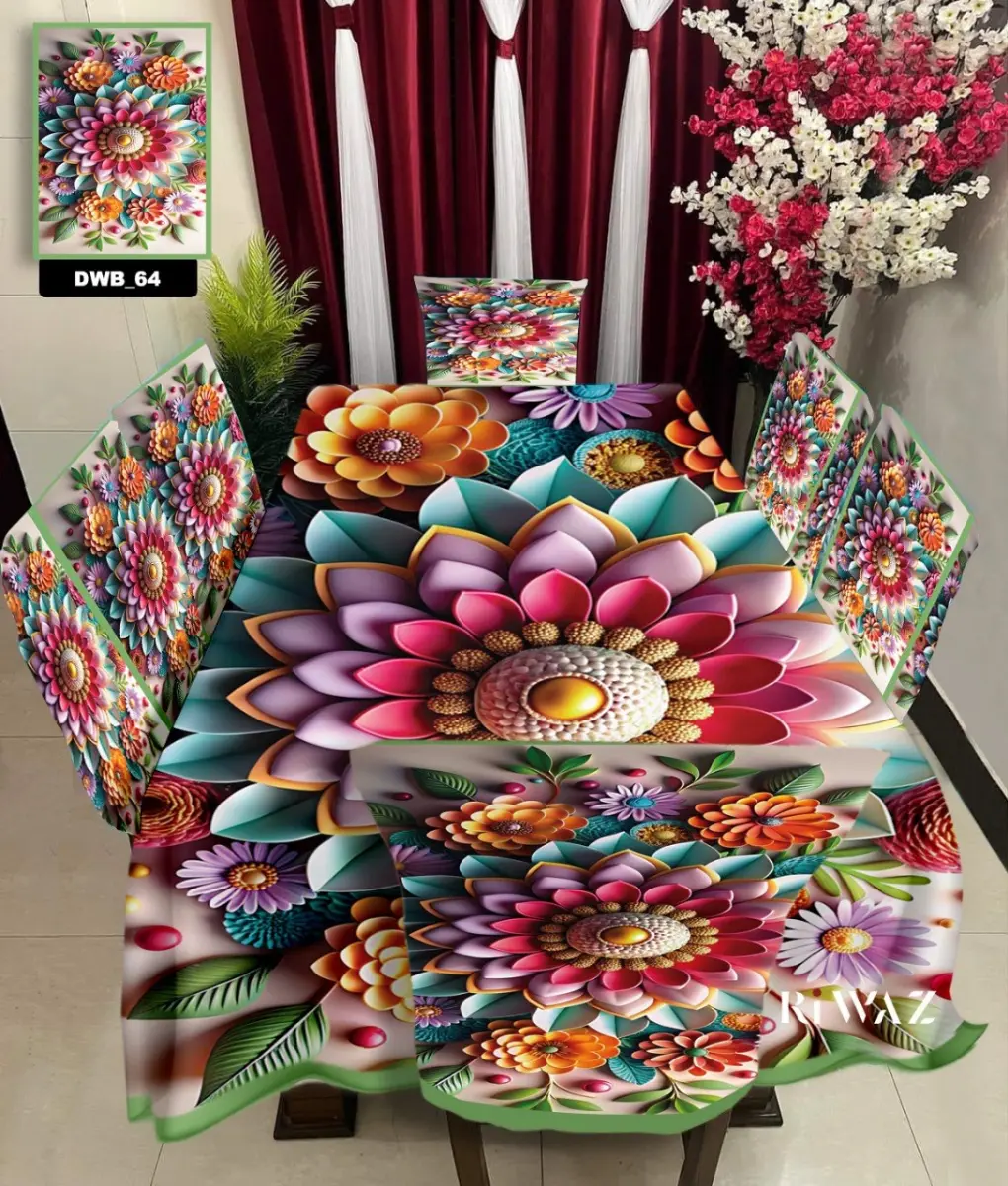 Original 3D Printed Dining Chair Table Cover