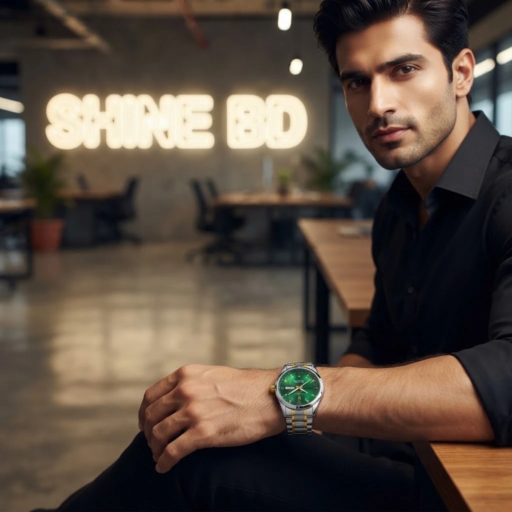 Poedagar Luxury Men’s Watch (Water Resistant)