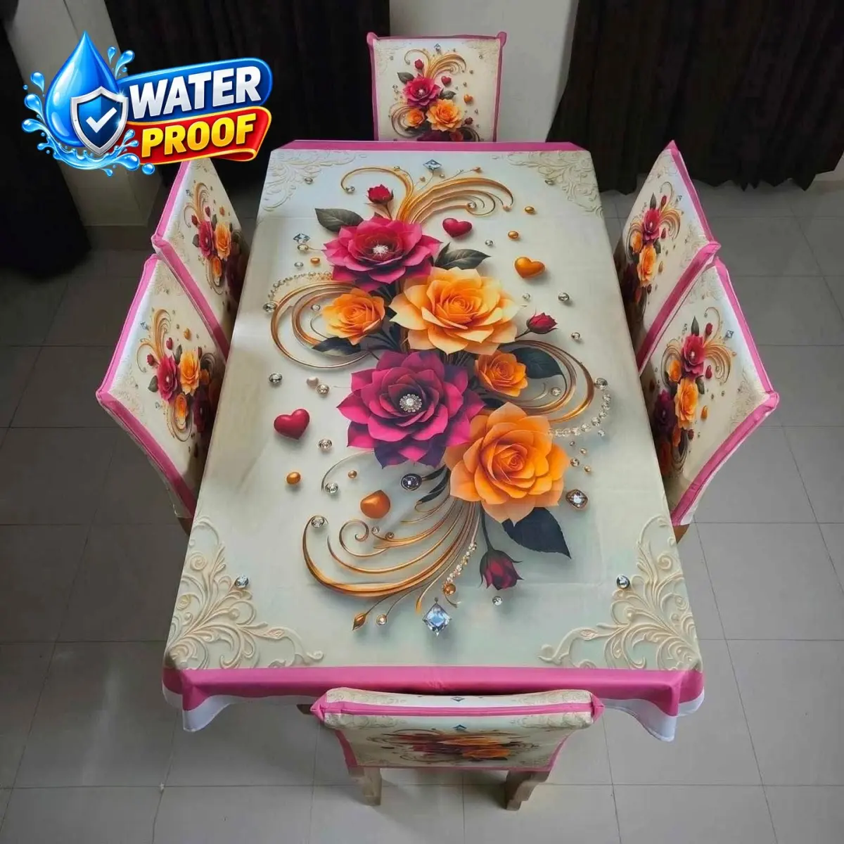 Water Proof Dining Cover Set