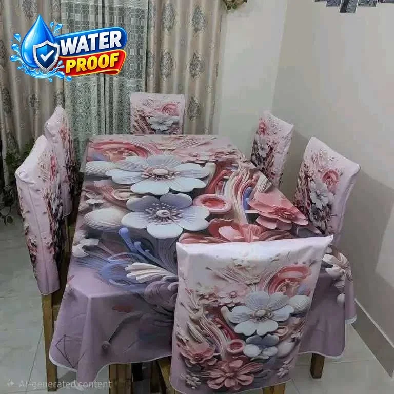 Water Proof Dining Cover Set
