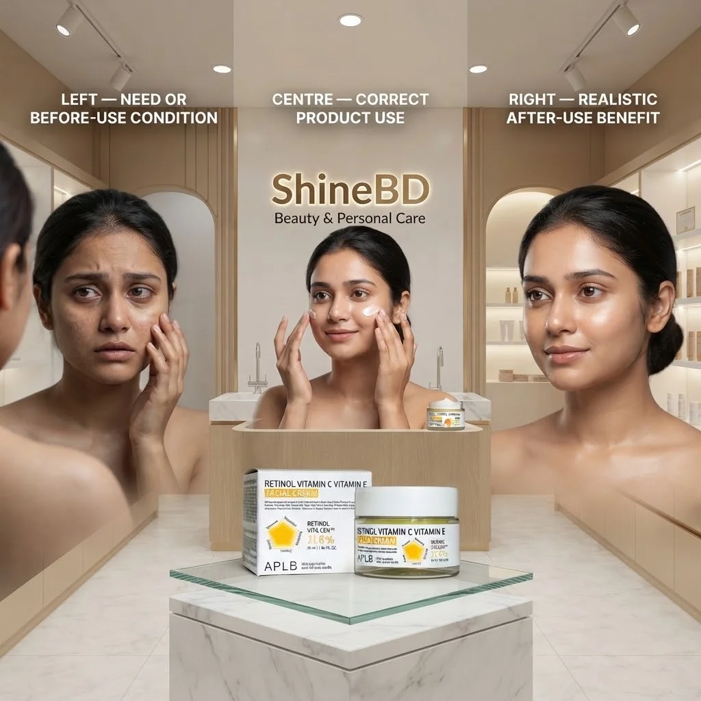 Aplb Retinol Vitamin C Vitamin E Facial Cream 55 ml