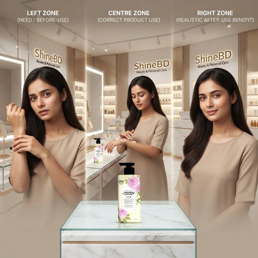 On the body Cashmere Perfume - Shining Dream Body Lotion 400 ml