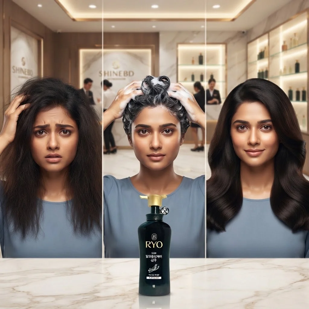 RYO Shampoo For Scalp & Hair Root Strength ( Hair Loss Care ) 490 ml