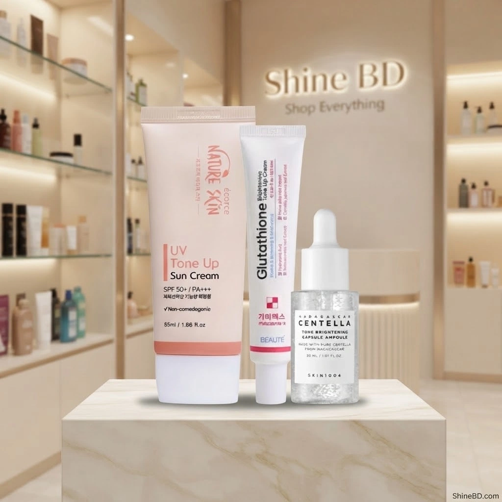 Korean 3-Step Brightening Glow Combo