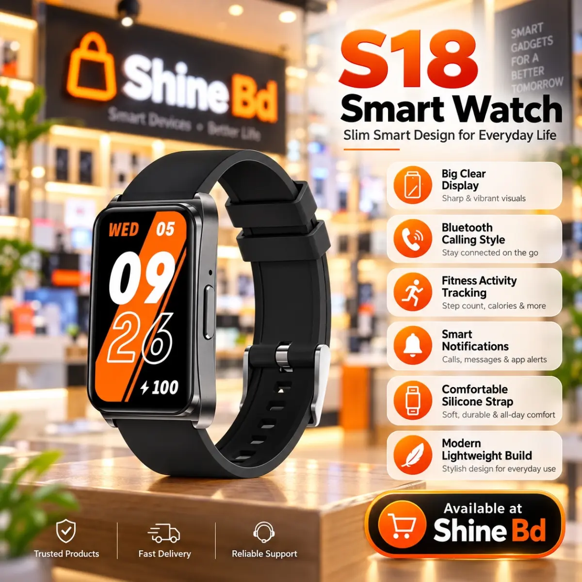 Keqiwear S18 Smartwatch