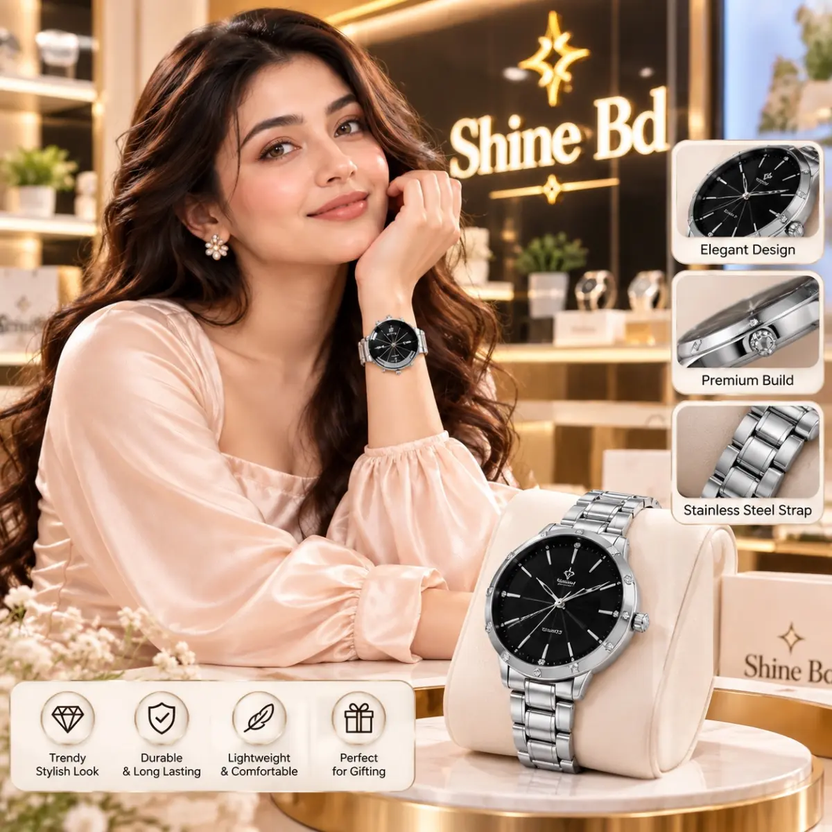 Halei Premium Ladies Watch