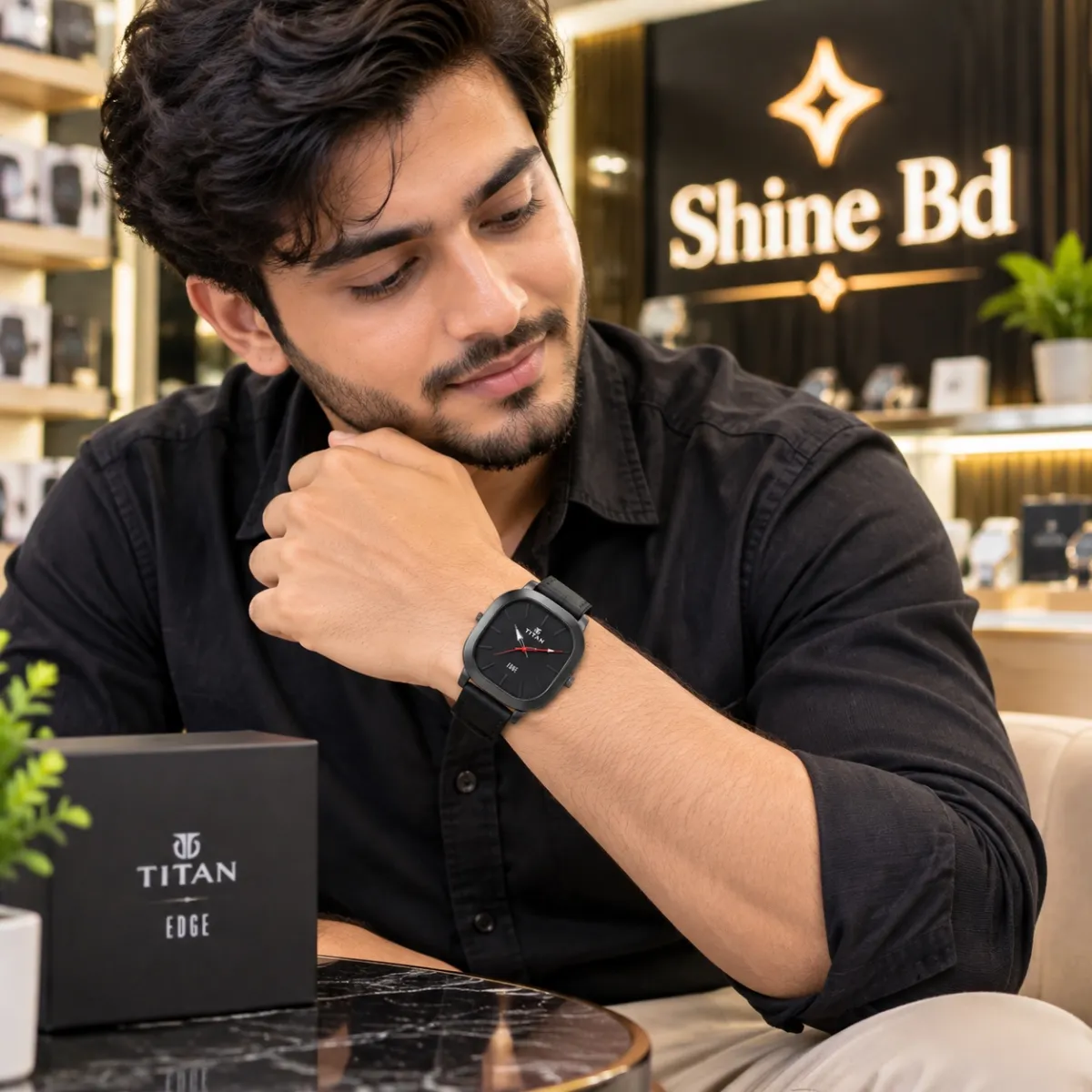 Titan Luxury Watch Water Resistant