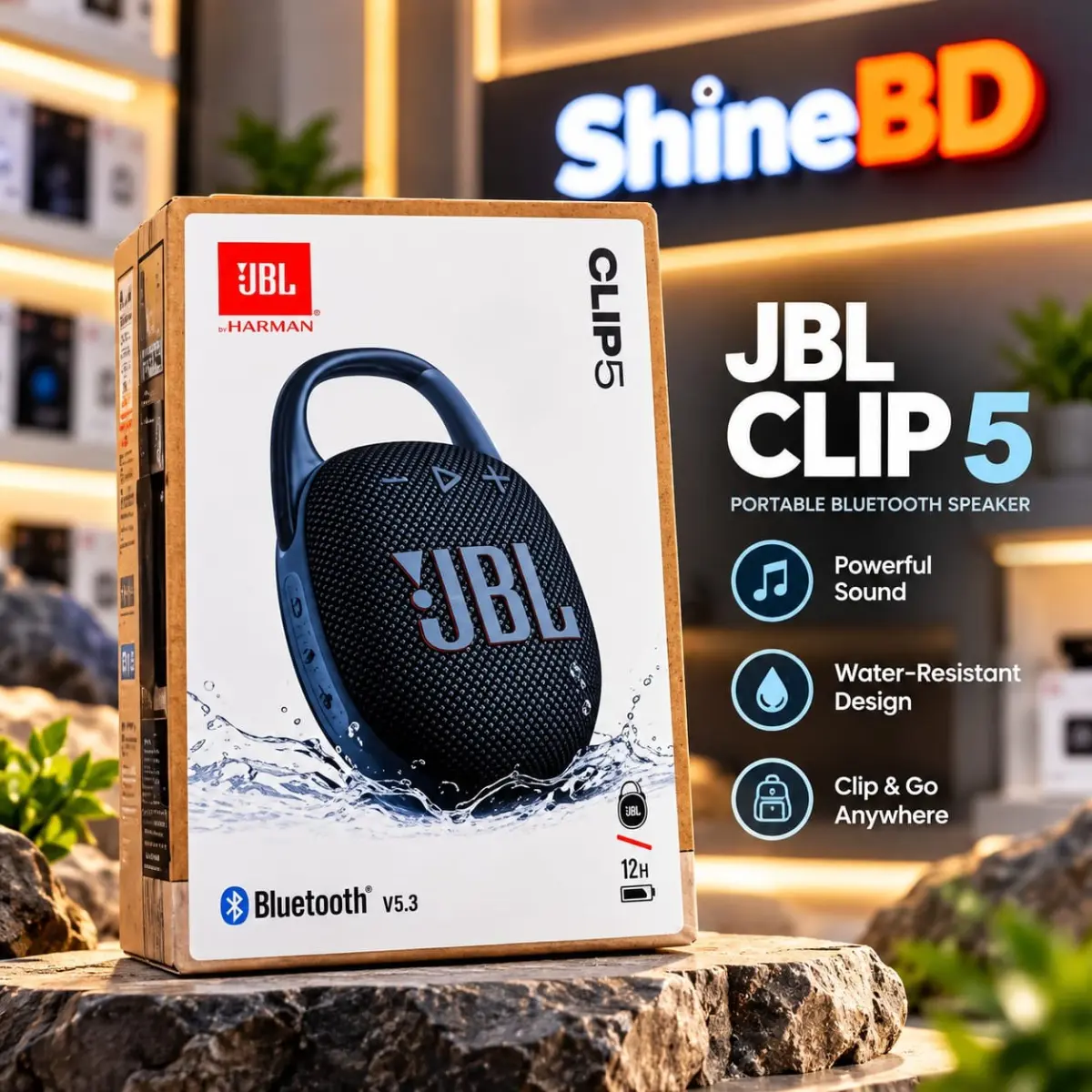 JBL Clip 4 Ultra-Portable Wireless Speaker
