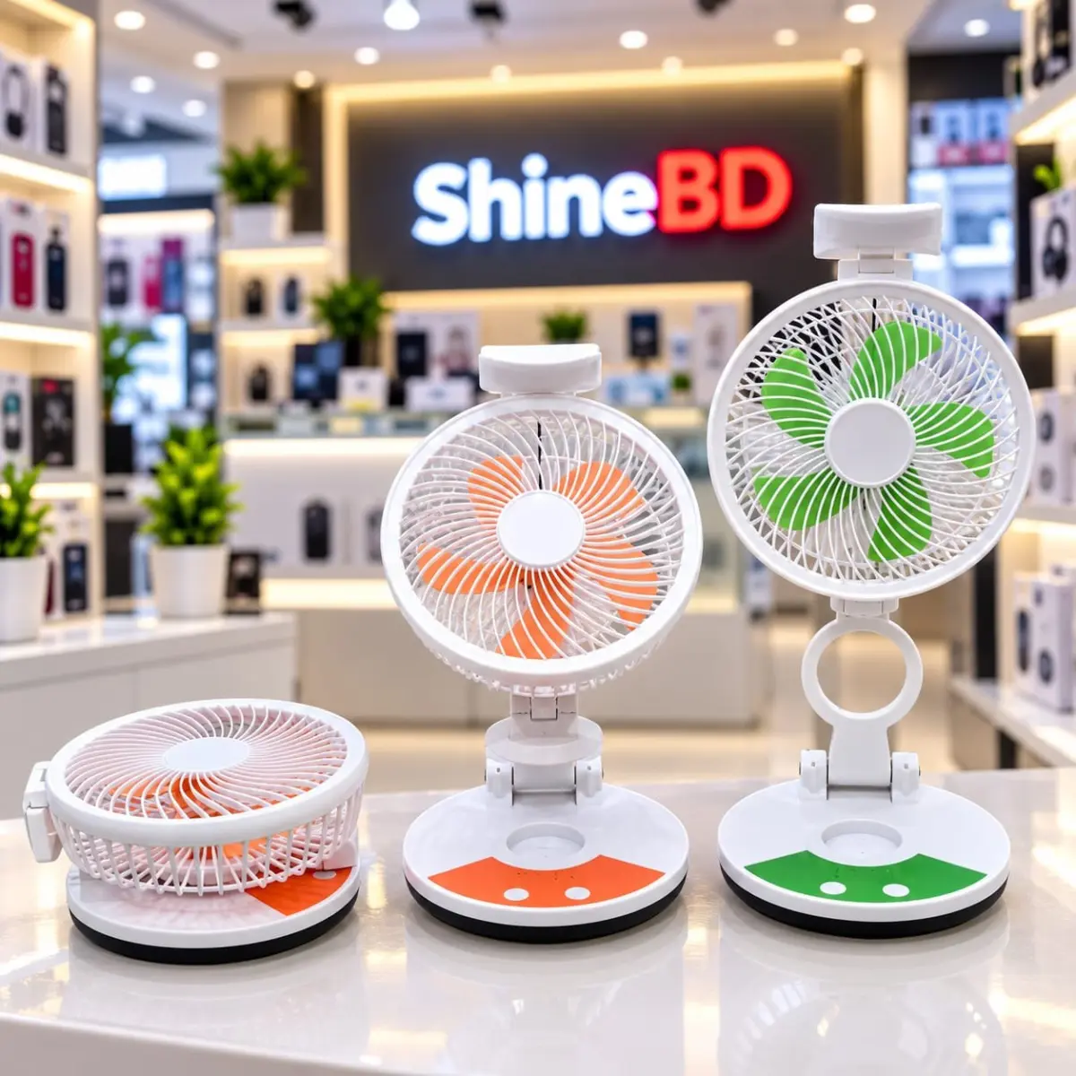 Portable folding fan  (ZT-329)