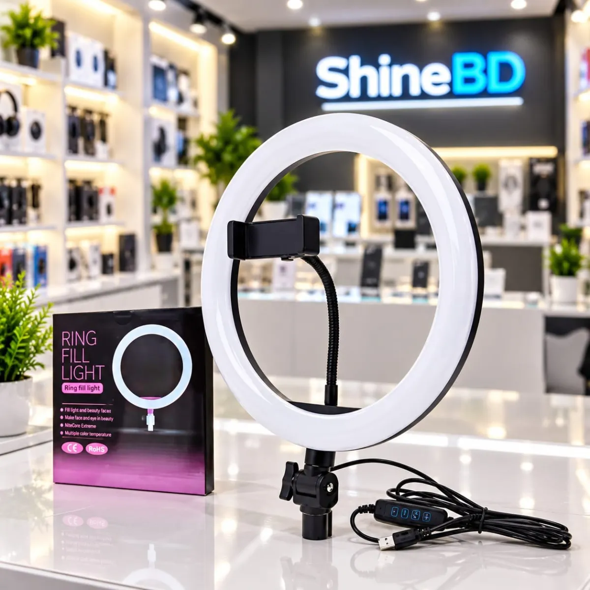10 inch LED Ring Phil Light Ringlight Photography Beauty Light