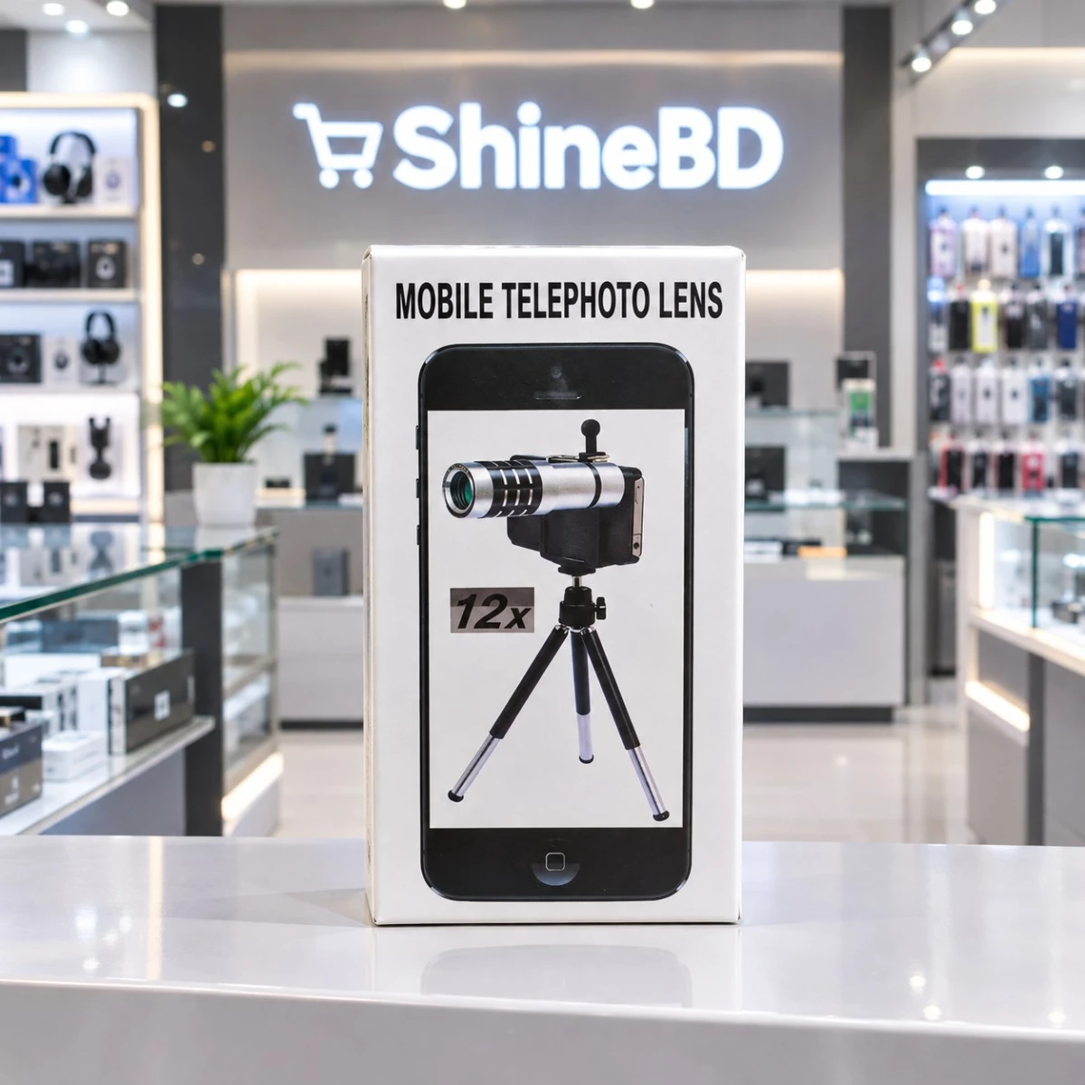 12x Zoom Metal Telephoto Lens For Mobile