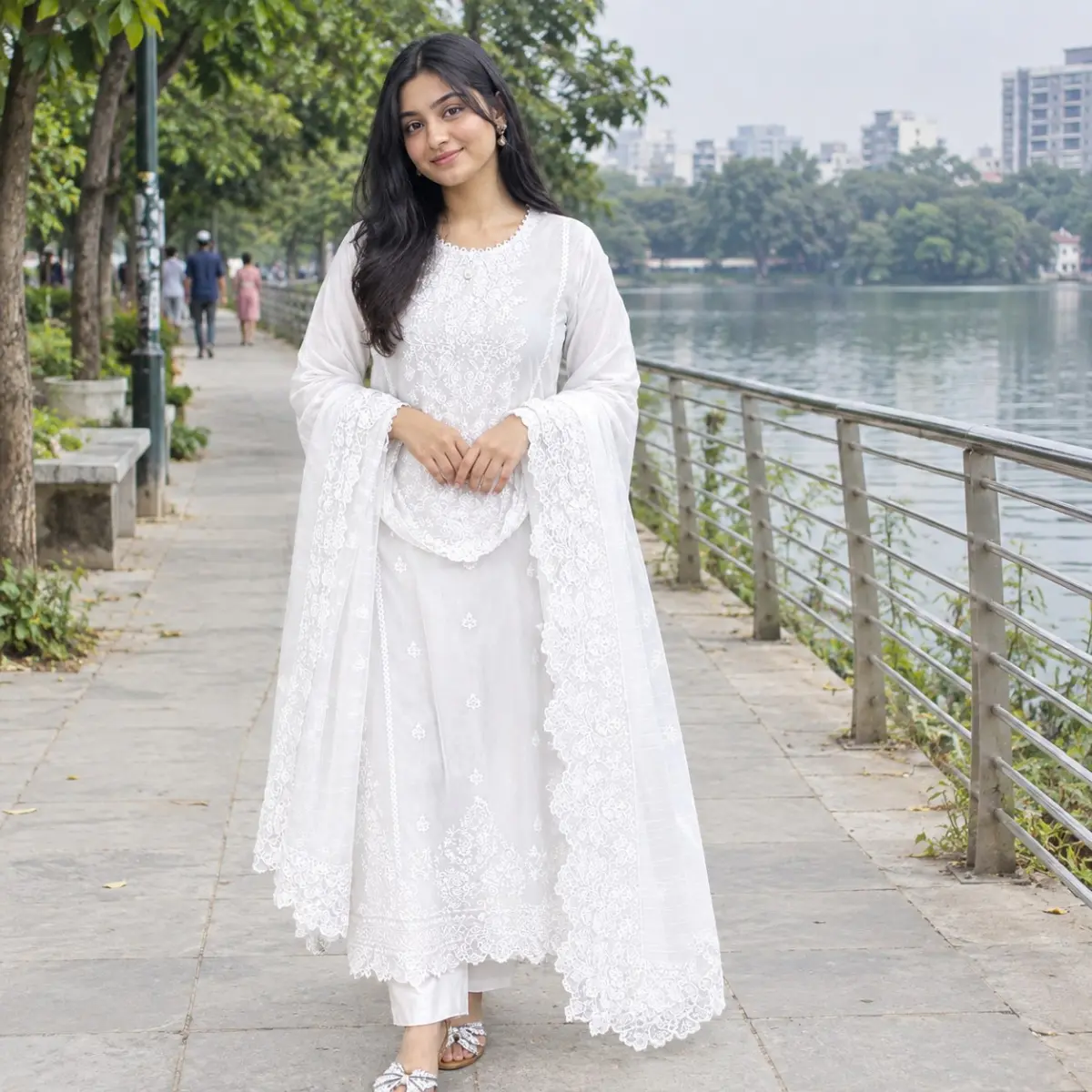 White