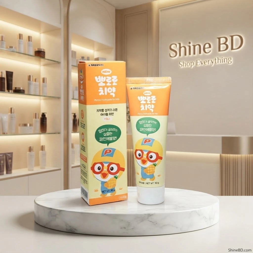 Pororo Toothpaste For Kids 90g - Pineapple