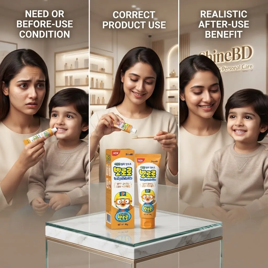 Pororo Toothpaste For Kids 90g - Pineapple