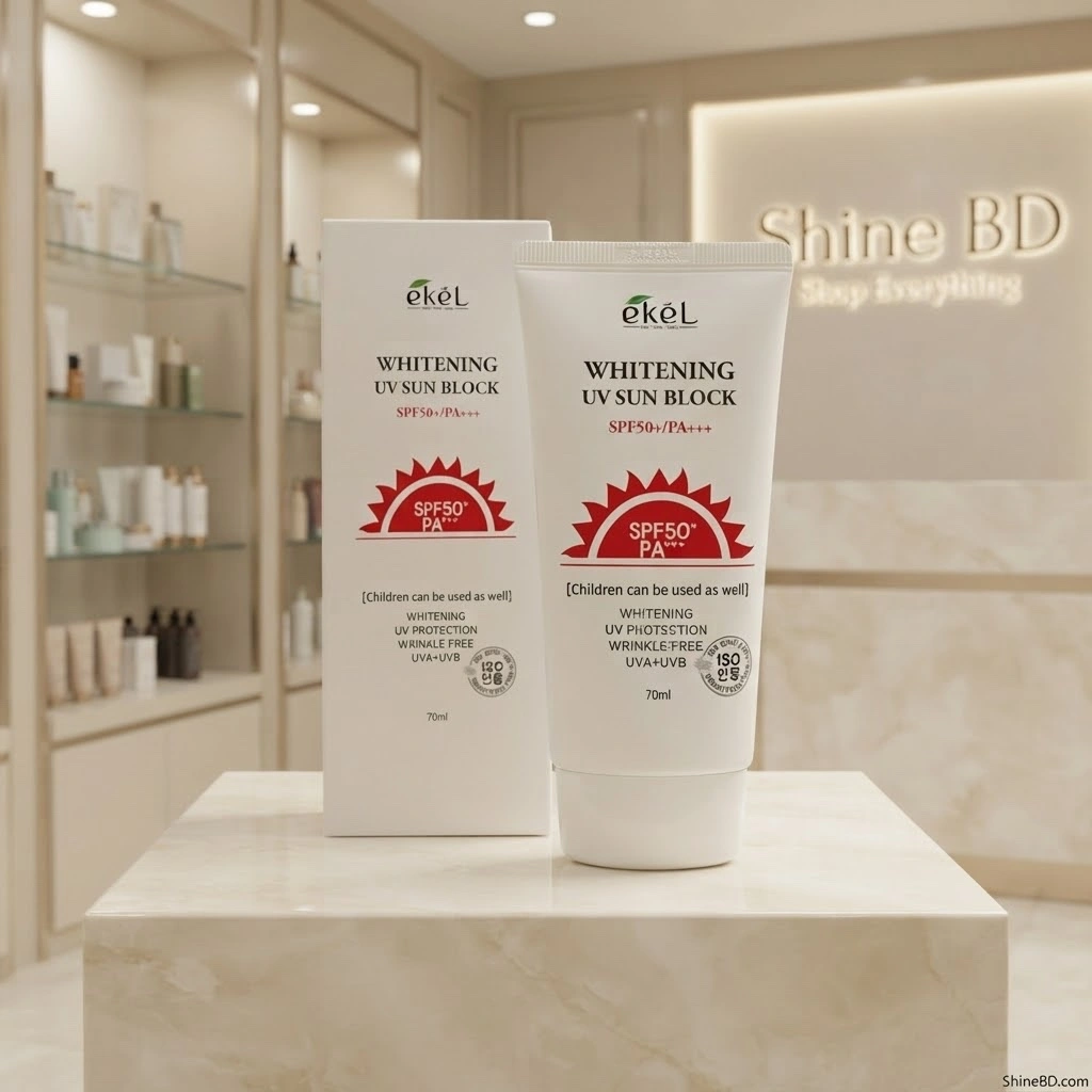 Ekel Whitening UV Sun Block SPF 50+/PA+++ 70 ml