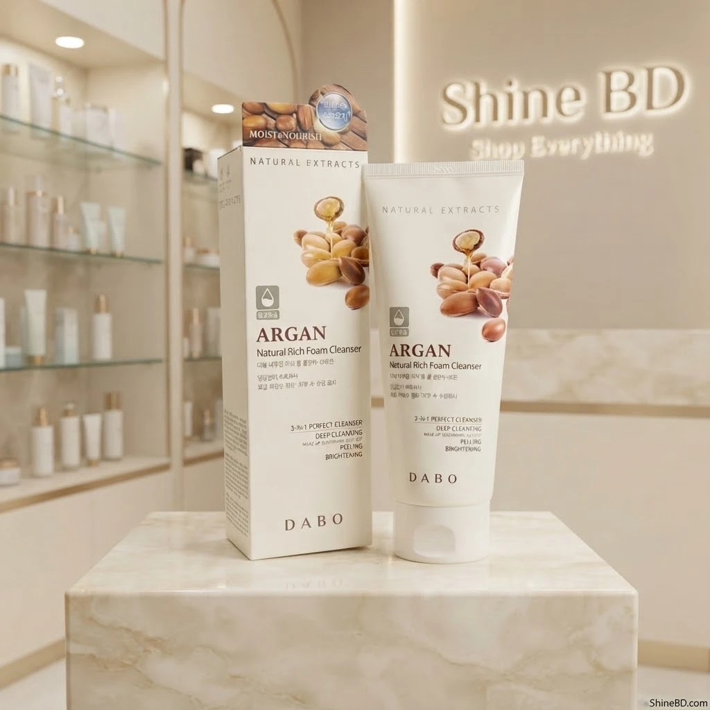 Dabo Natural Rich Foam Cleanser Argan 180ml