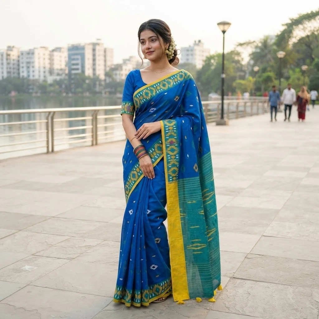 Chanderi silk sharee