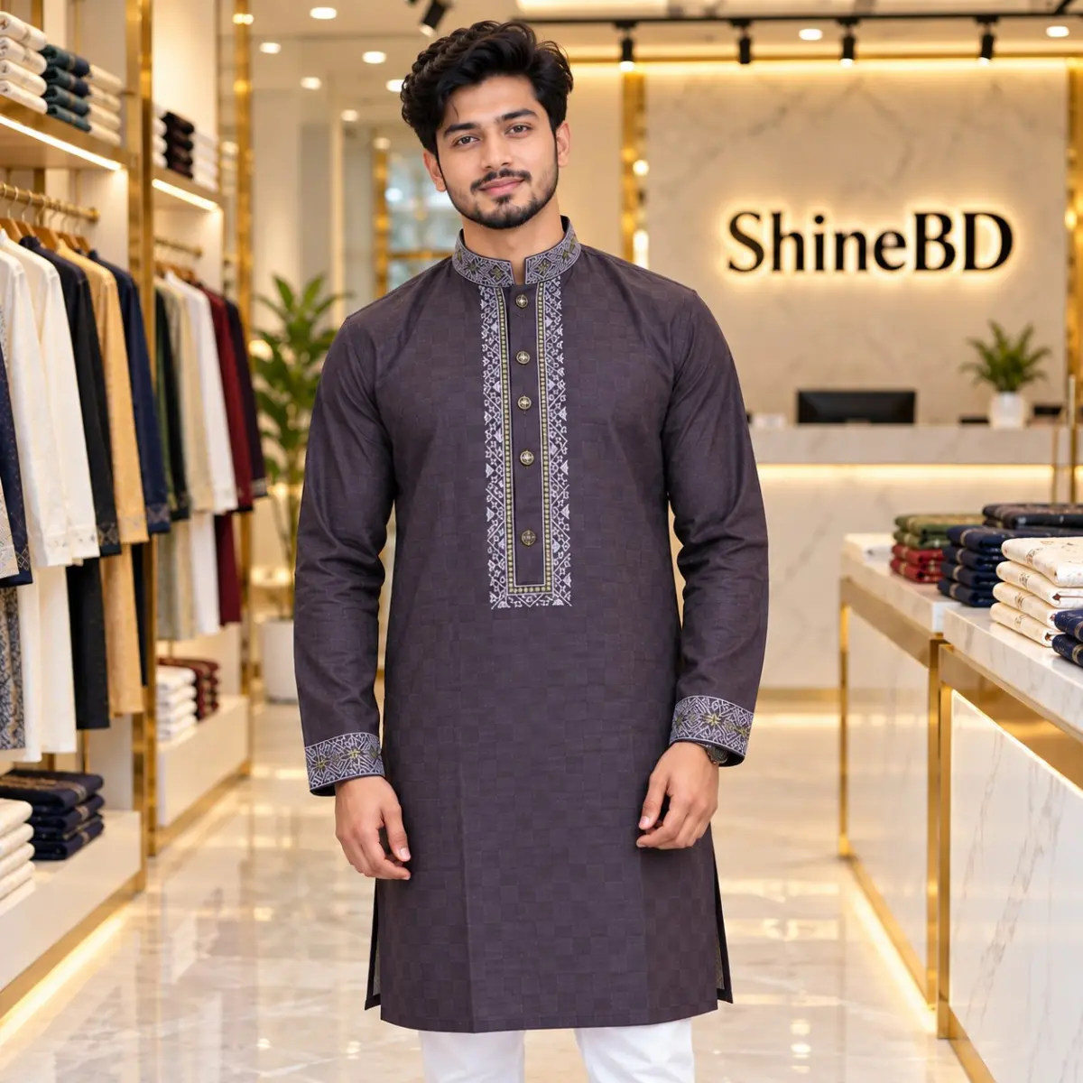Embroidery Panjabi