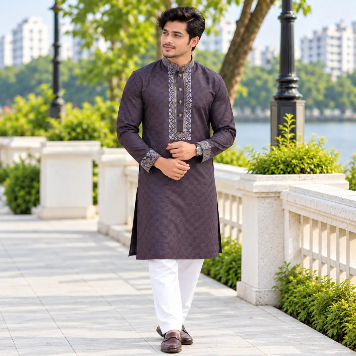 Embroidery Panjabi