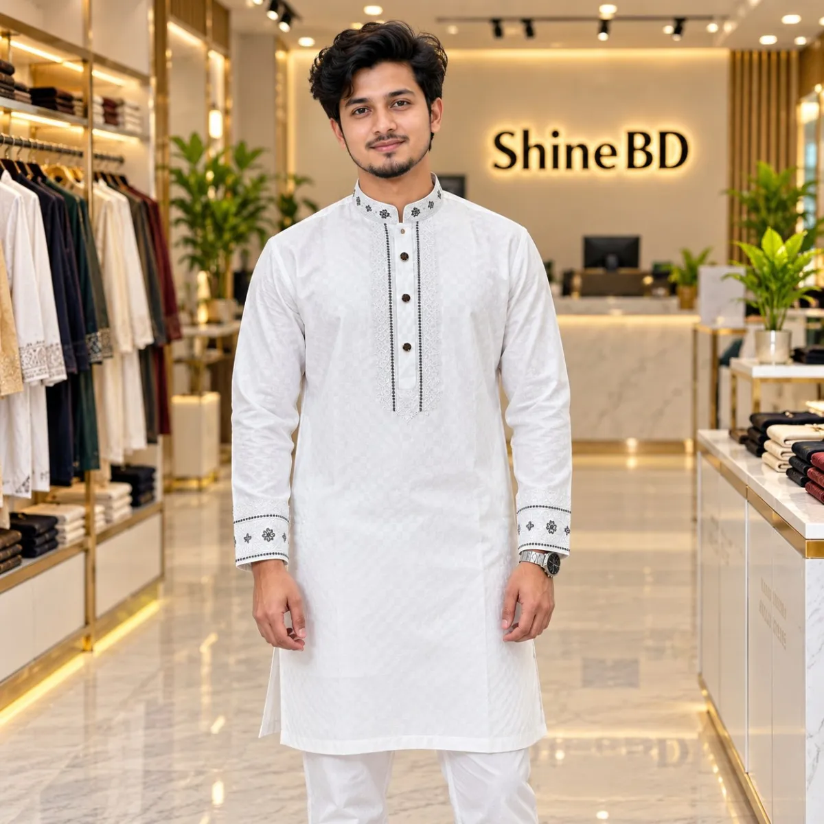 Embroidery Panjabi