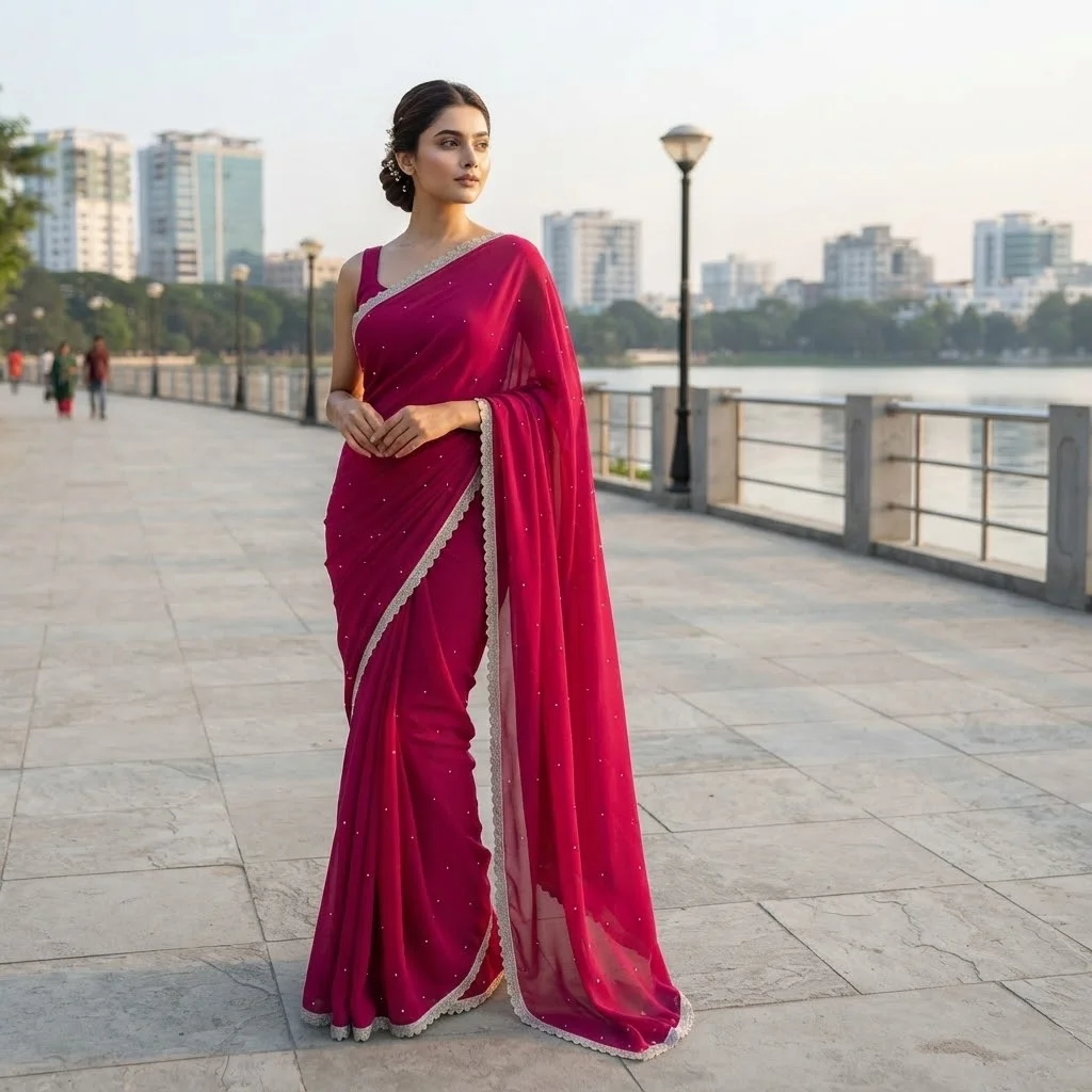 Deep Rani Pink