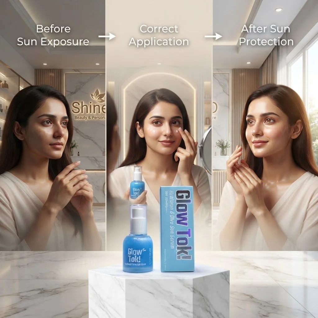Dabo Glow Tok Hyaluron 8 Dive Sun Serum SPF 50+ PA++++ 30 ml