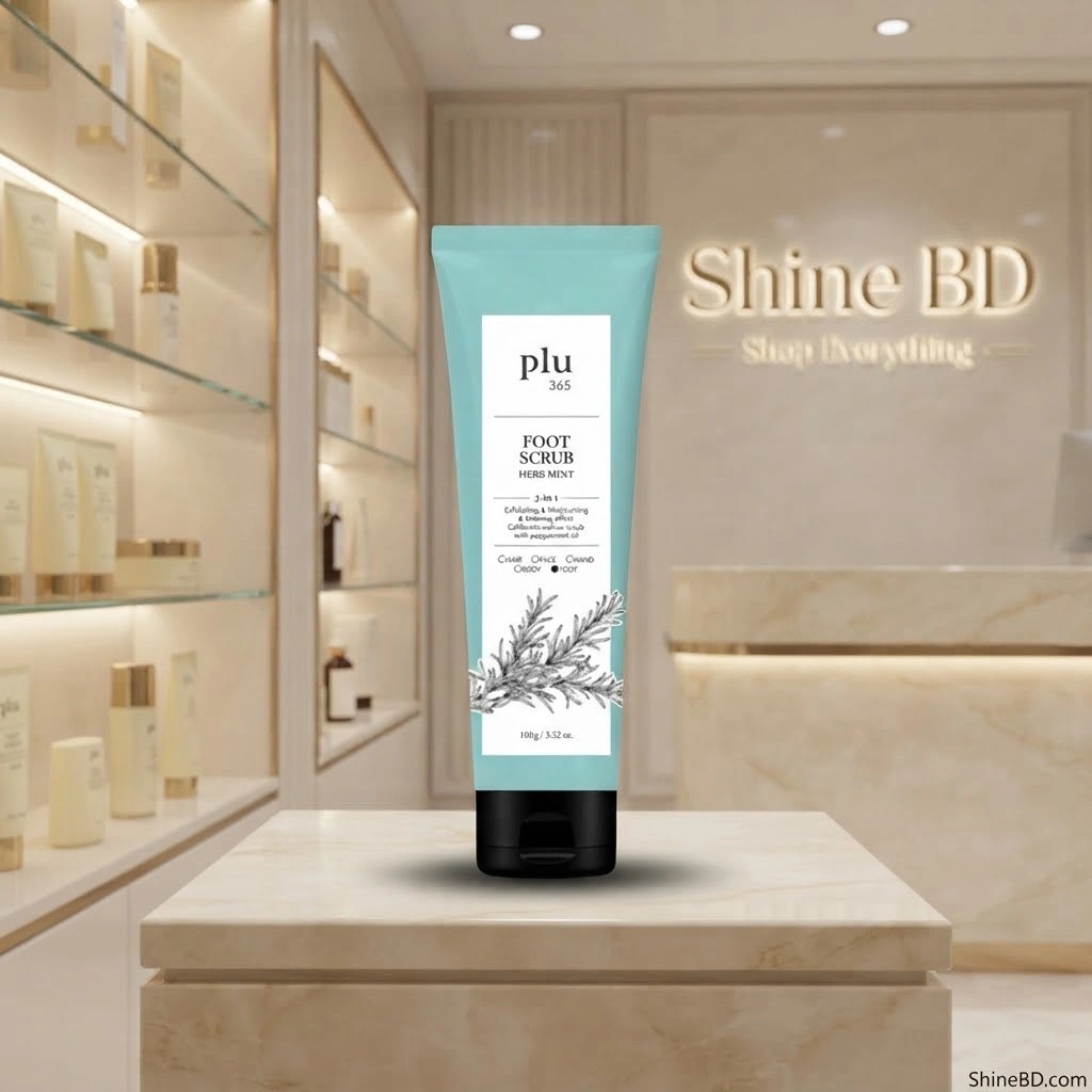 Plu 365 Foot Scrub Herb Mint 100 g