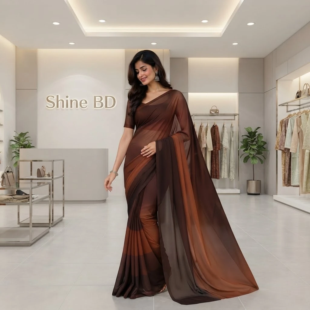 Rongdhonu Georgette saree