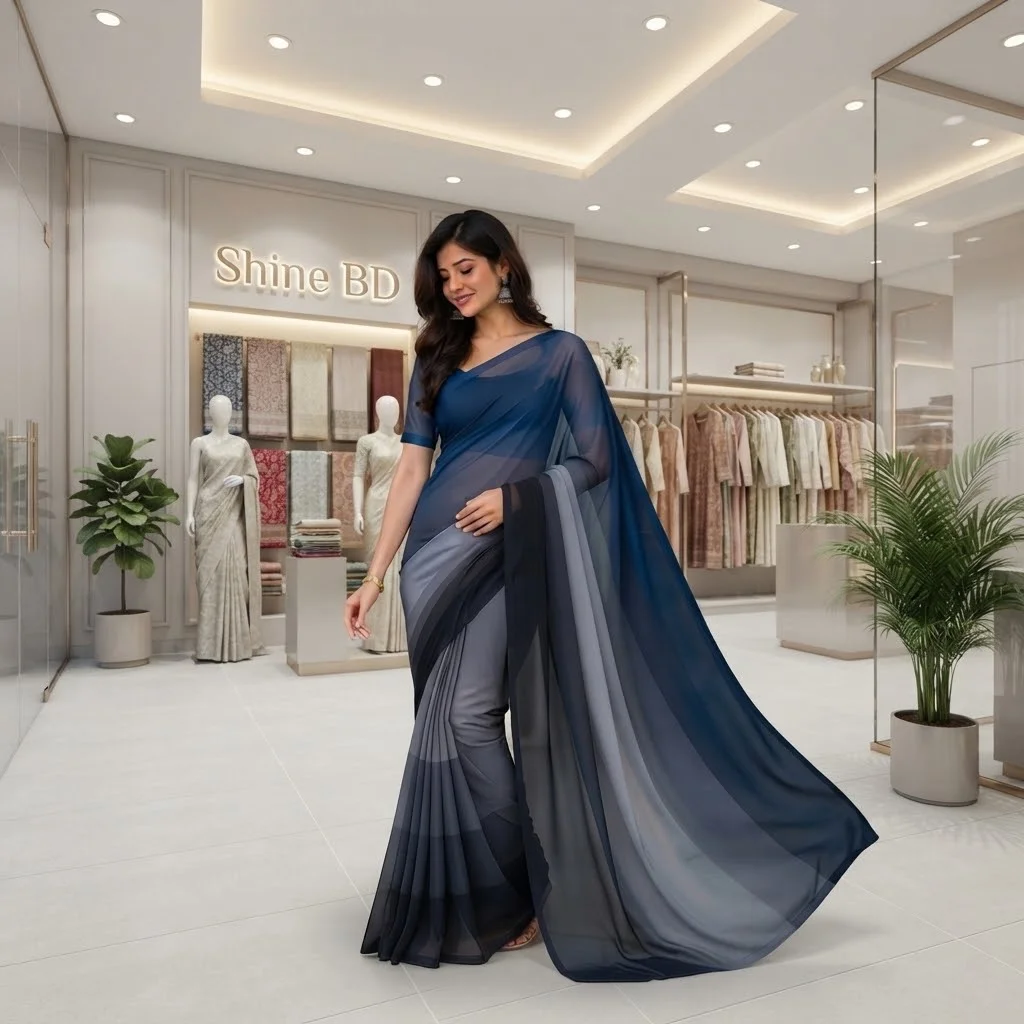 Rongdhonu Georgette saree