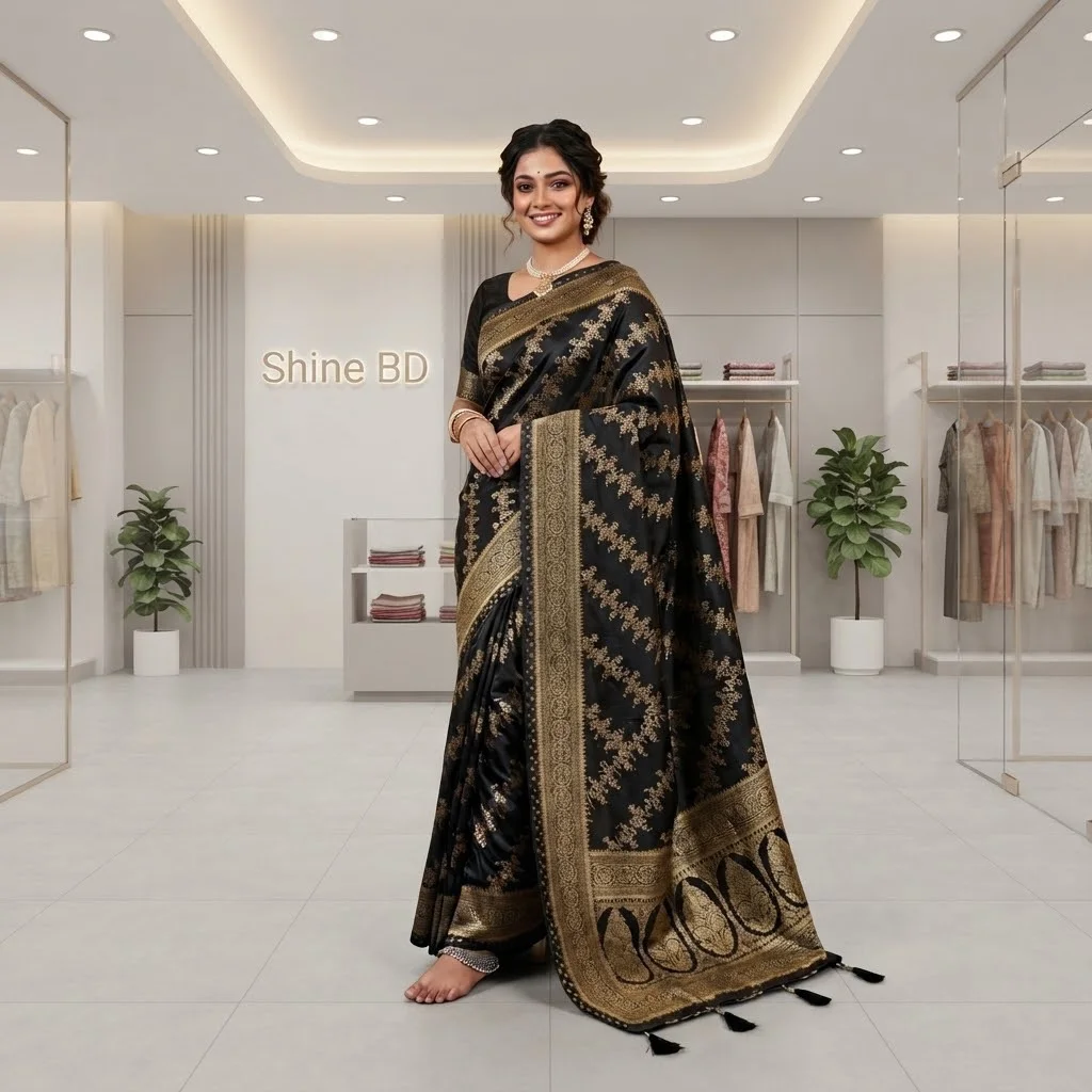 Japani Silk Sharee with Blouse Piece