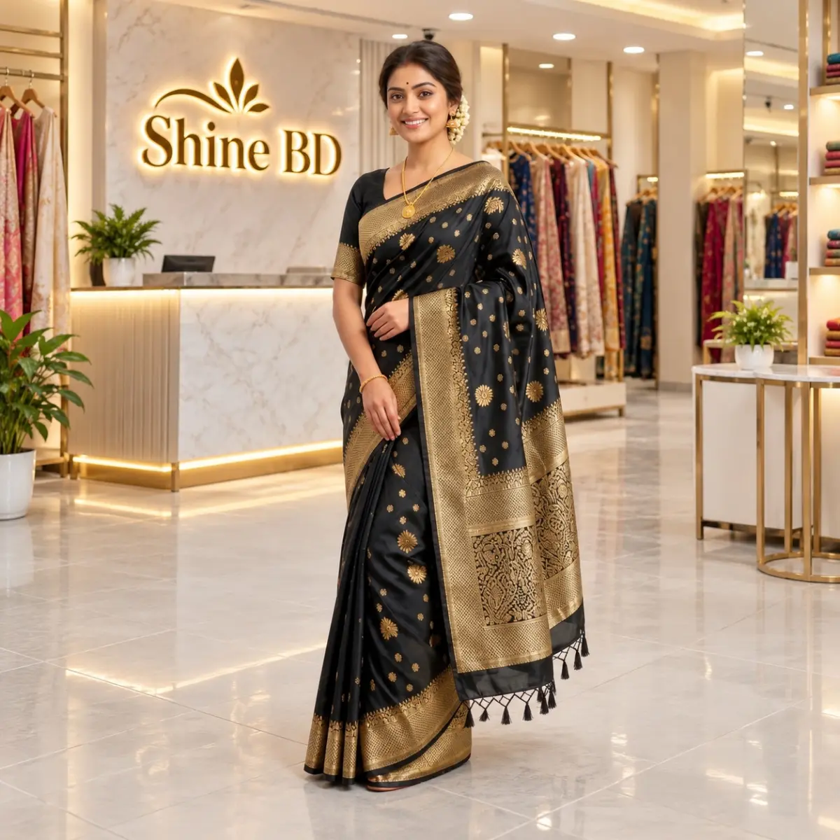 Japani Silk Sharee with Blouse Piece