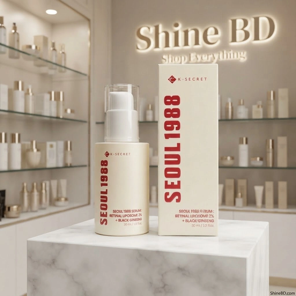 K-SECRET Seoul 1988 Serum: Retinal Liposome 2% + Black Ginseng 30 ml