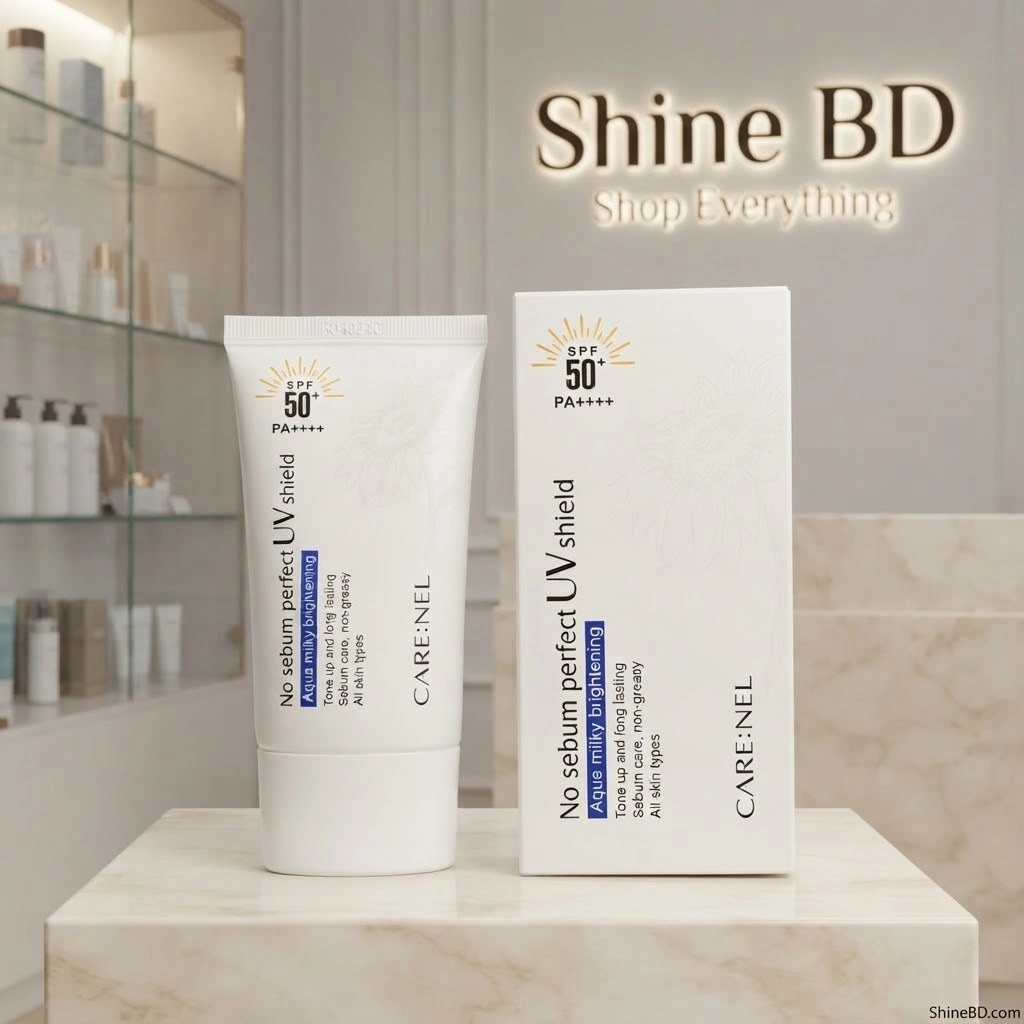 Care:nel No Sebum Perfect UV Shield SPF 50+ PA++++ 50 ml