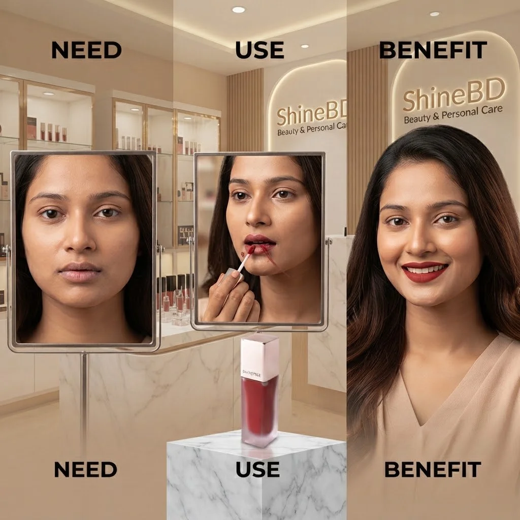 Phytotree Glossy Lip Tint 7.5 g - AMBER ROUGE 03