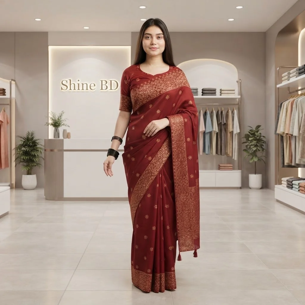 Japani Silk Sharee with Blouse Piece