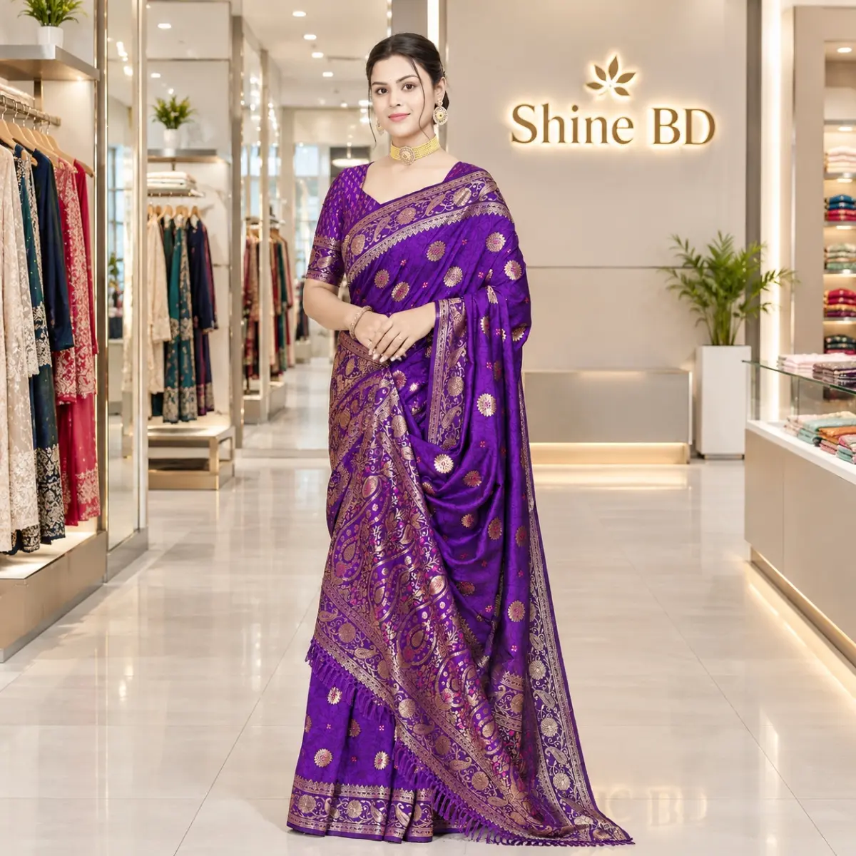 Japani Silk Sharee with Blouse Piece