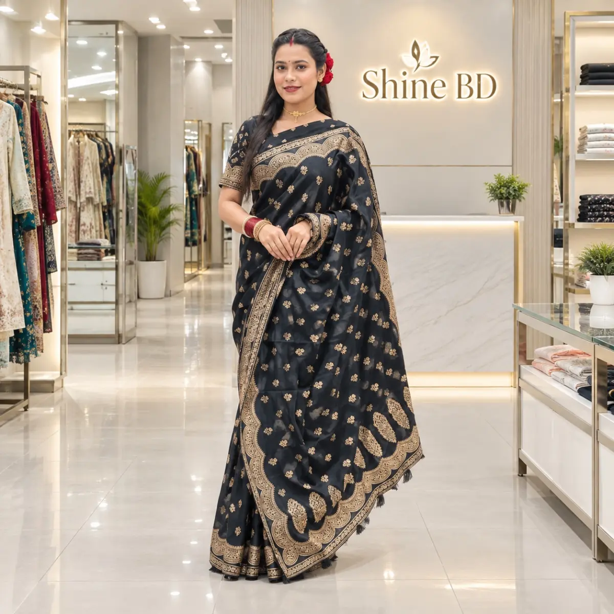 Japani Silk Sharee with Blouse Piece