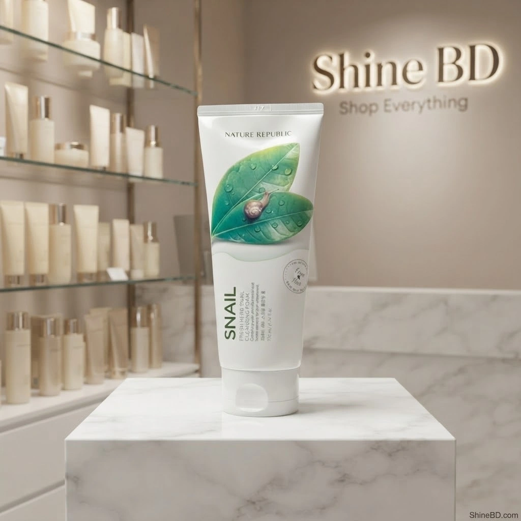 Nature Republic Fresh Herb Cleansing Foam 170 ml - SNAIL